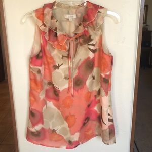 Ann Taylor LOFT sleeveless blouse